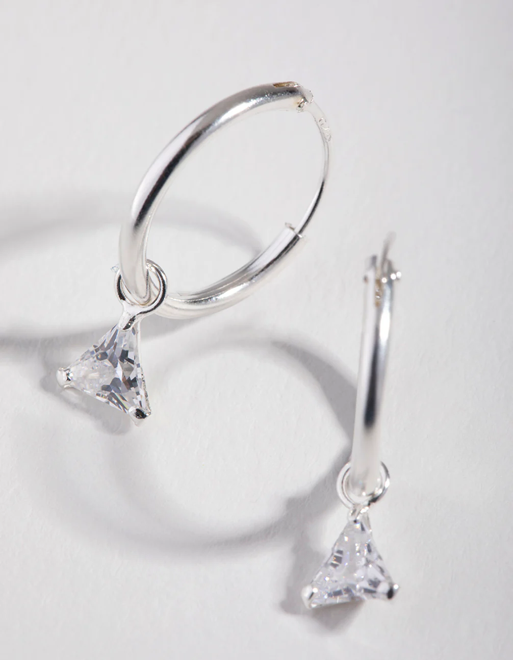 3054-cubic-zirconia-triangle-dangle-hoop-earrings-1.webp Cubic Zirconia Triangle Dangle Hoop Earrings