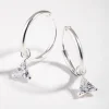 3054-cubic-zirconia-triangle-dangle-hoop-earrings-2.webp Cubic Zirconia Triangle Dangle Hoop Earrings