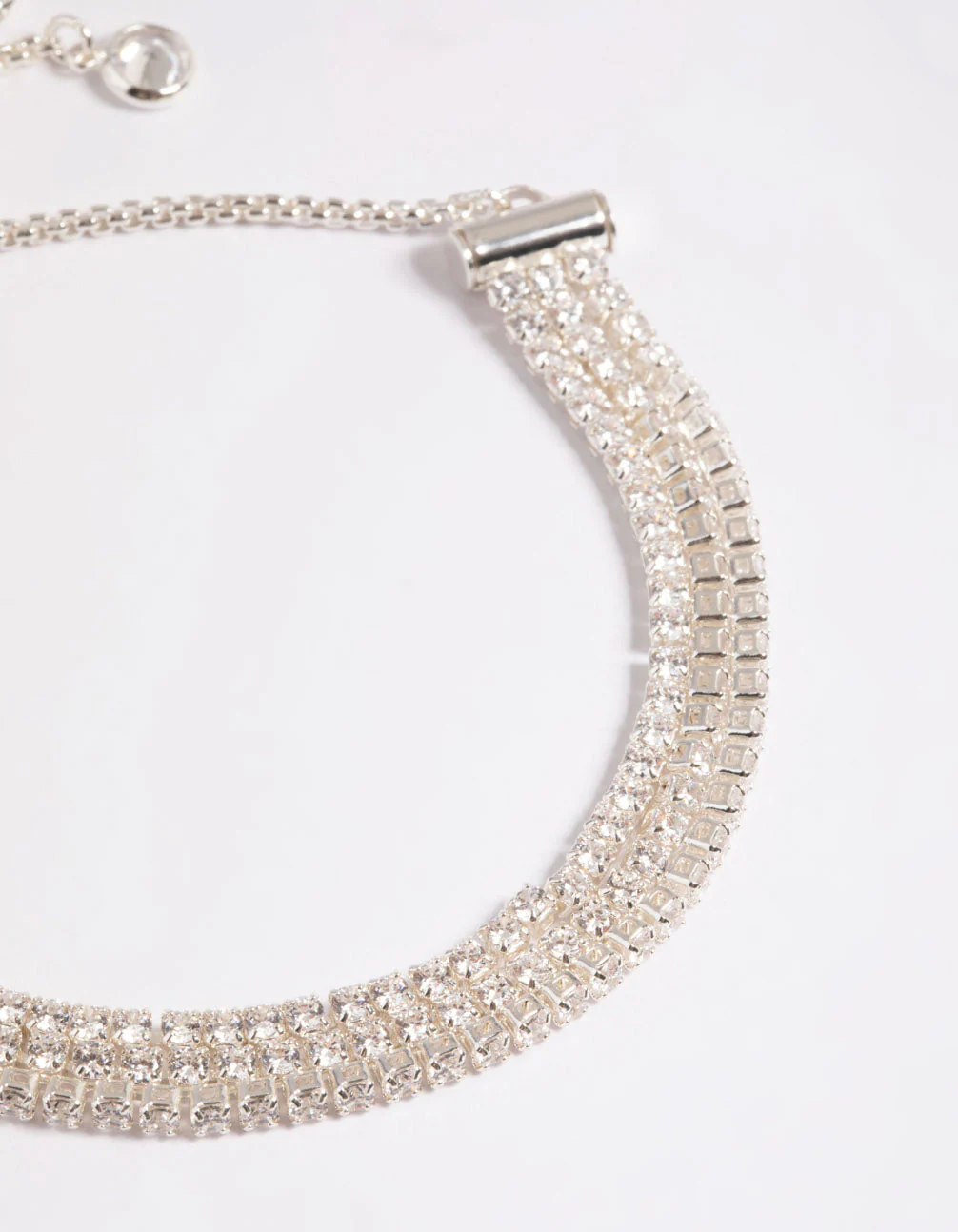3055-cubic-zirconia-triple-row-cup-chain-toggle-tennis-bracelet-2.webp Cubic Zirconia Triple Row Cup Chain Toggle Tennis Bracelet