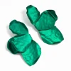 3070-dark-green-coated-metal-flower-petal-drop-earrings-2.webp Dark Green Coated Metal Flower Petal Drop Earrings