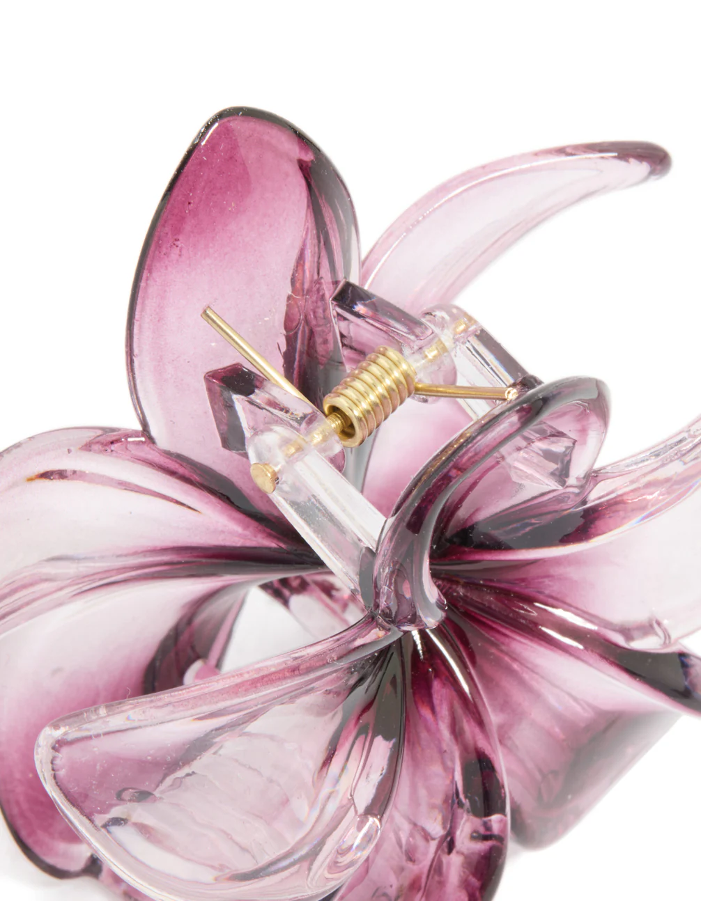 3072-dark-purple-ombre-frangipani-flower-claw-clip-3.webp Dark Purple Ombre Frangipani Flower Claw Clip