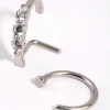 3083-diamante-plain-nose-ring-pack-3.webp Diamante & Plain Nose Ring Pack