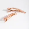 Diamante Cats-Eye Multi Flower Clip