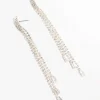 3090-diamante-cup-chain-drop-silver-earrings-1.webp Diamante Cup Chain Drop Silver Earrings