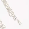 3090-diamante-cup-chain-drop-silver-earrings-3.webp Diamante Cup Chain Drop Silver Earrings
