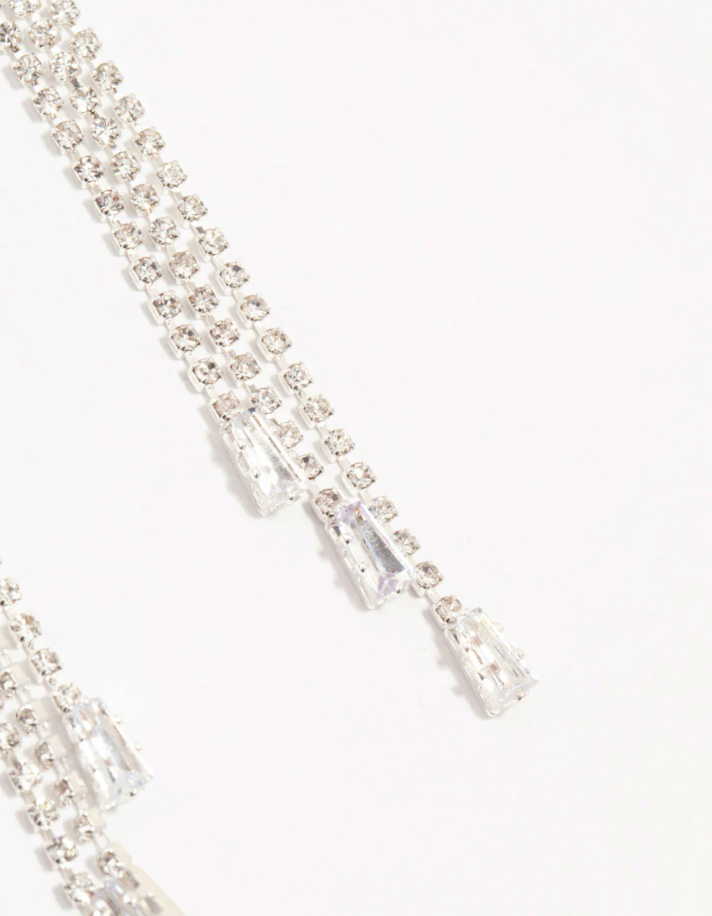 3090-diamante-cup-chain-drop-silver-earrings-3.webp Diamante Cup Chain Drop Silver Earrings