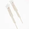 3098-diamante-floral-cup-chain-drop-silver-earrings-1.webp Diamante Floral Cup Chain Drop Silver Earrings