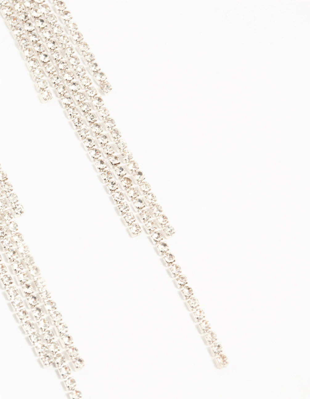 3098-diamante-floral-cup-chain-drop-silver-earrings-3.webp Diamante Floral Cup Chain Drop Silver Earrings