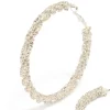Diamante Hoop Earrings