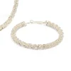Diamante Hoop Earrings