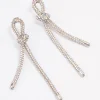 3101-diamante-knotted-loop-rope-stud-earrings-1.webp Diamante Knotted Loop Rope Stud Earrings