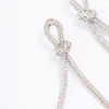 3101-diamante-knotted-loop-rope-stud-earrings-2.webp Diamante Knotted Loop Rope Stud Earrings