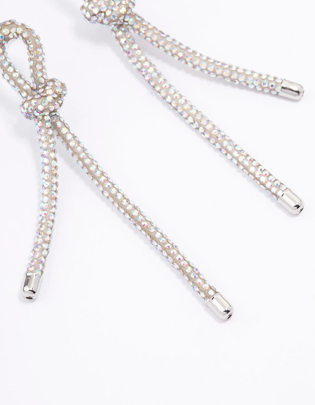 3101-diamante-knotted-loop-rope-stud-earrings-3.webp Diamante Knotted Loop Rope Stud Earrings