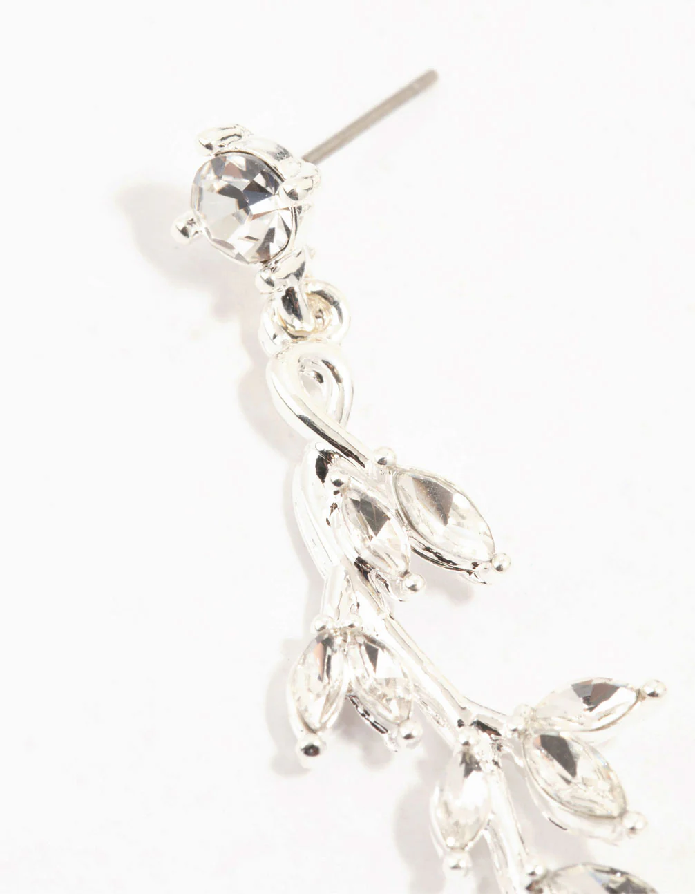 3102-diamante-leaf-drop-silver-earrings-2.webp Diamante Leaf Drop Silver Earrings