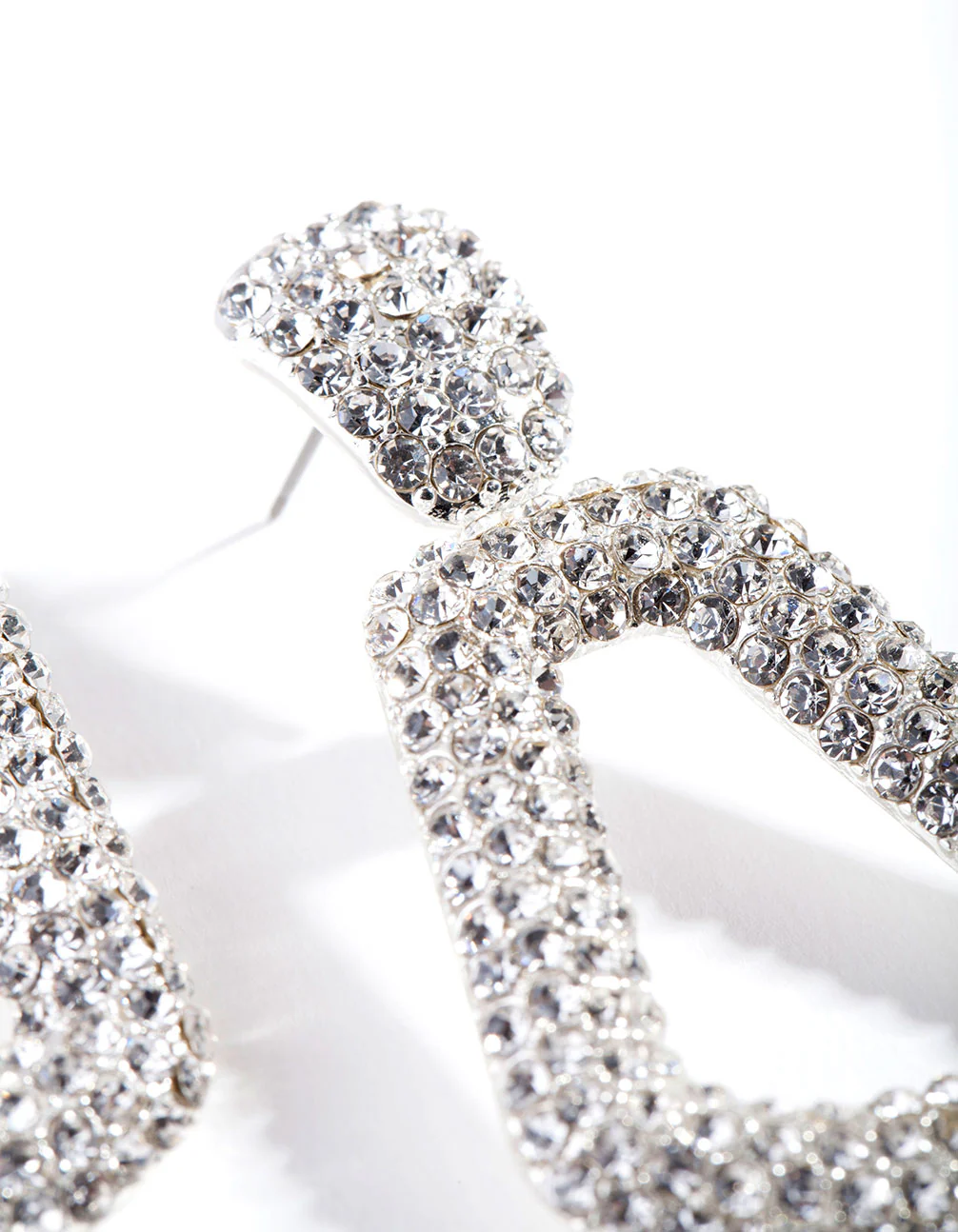 3105-diamante-mini-doorknocker-earrings-3.webp Diamante Mini Doorknocker Earrings
