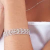 Diamante Petal Bracelet