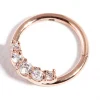Diamante Side Clicker Earring