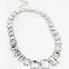 Diamante Silver Short Necklace