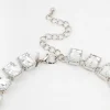 Diamante Silver Short Necklace
