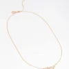 Diamond Simulant Cubic Zirconia Navette Necklace