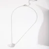 3128-diamond-simulant-double-row-baguette-necklace-2.webp Diamond Simulant Double Row Baguette Necklace