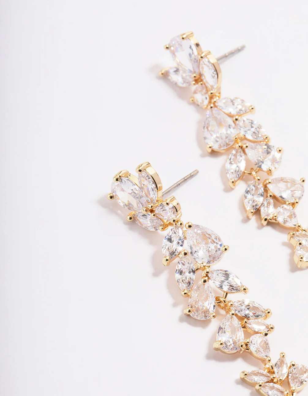 3135-diamond-simulant-gold-petal-drop-earrings-2.webp Diamond Simulant Gold Petal Drop Earrings