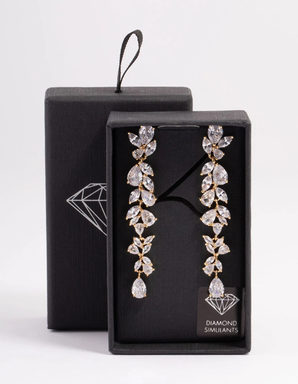 3135-diamond-simulant-gold-petal-drop-earrings-3.webp Diamond Simulant Gold Petal Drop Earrings