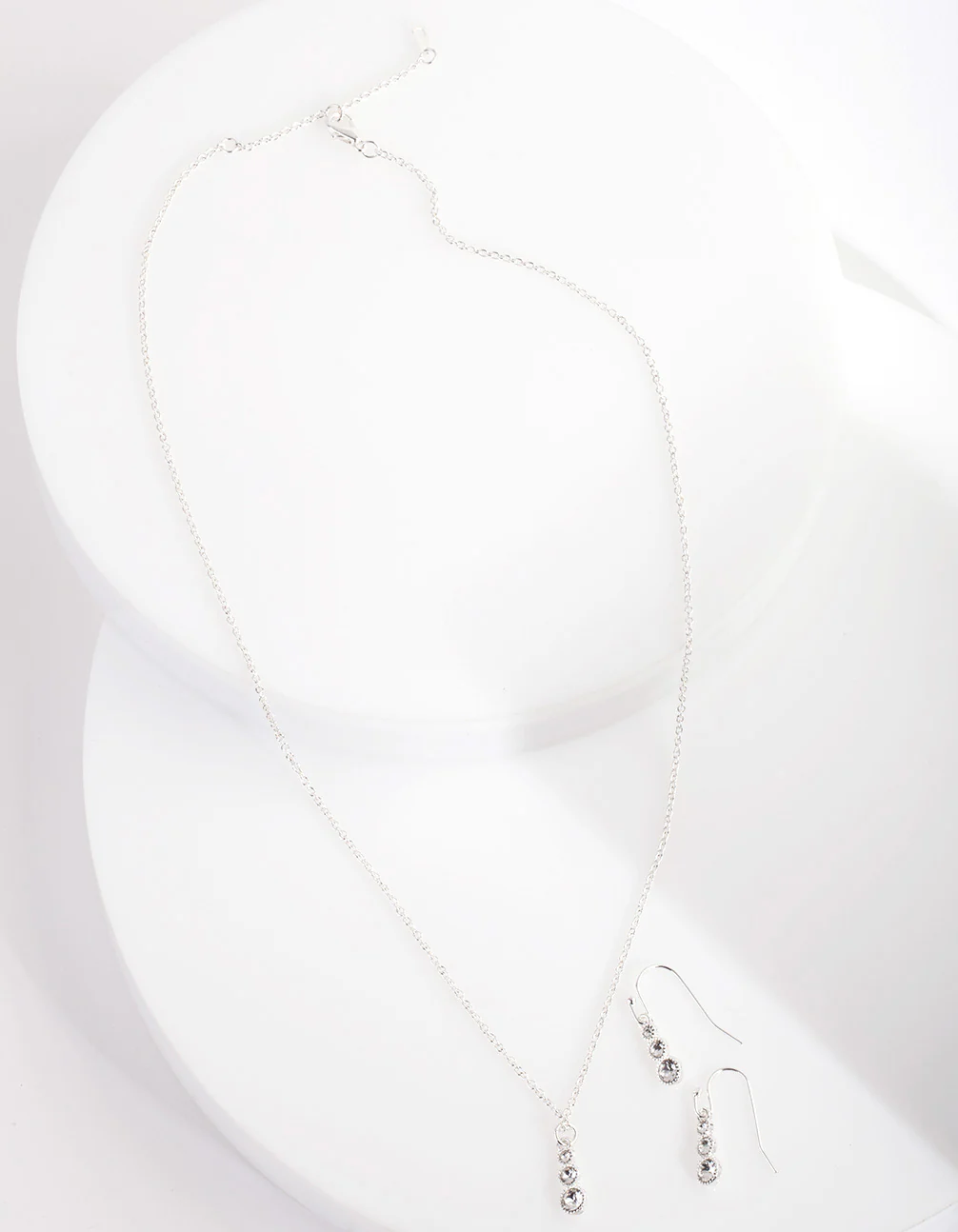 3137-diamond-simulant-graduating-crystal-necklace-earrings-set-2.webp Diamond Simulant Graduating Crystal Necklace & Earrings Set
