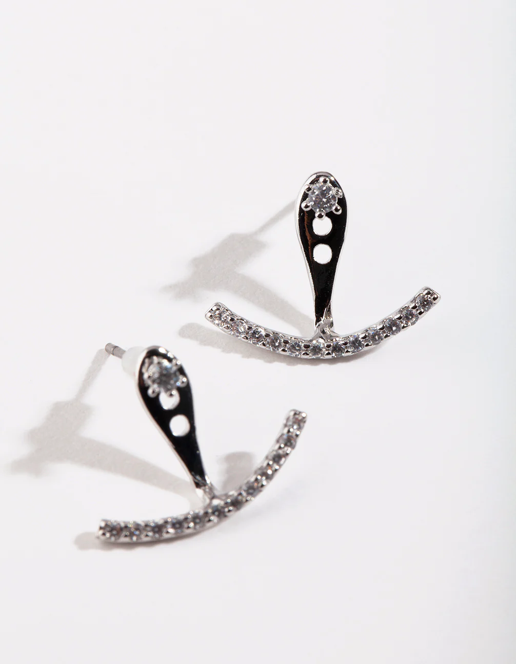 3138-diamond-simulant-line-jacket-earrings-2.webp Diamond Simulant Line Jacket Earrings