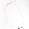 3145-diamond-simulant-silver-amethyst-teardrop-earring-necklace-3.webp Diamond Simulant Silver Amethyst Teardrop Earring & Necklace