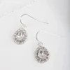 Diamond Simulant Teardrop Earrings & Necklace Set