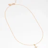 3150-diamond-simulants-gold-tiny-cross-necklace-3.webp Diamond Simulants Gold Tiny Cross Necklace