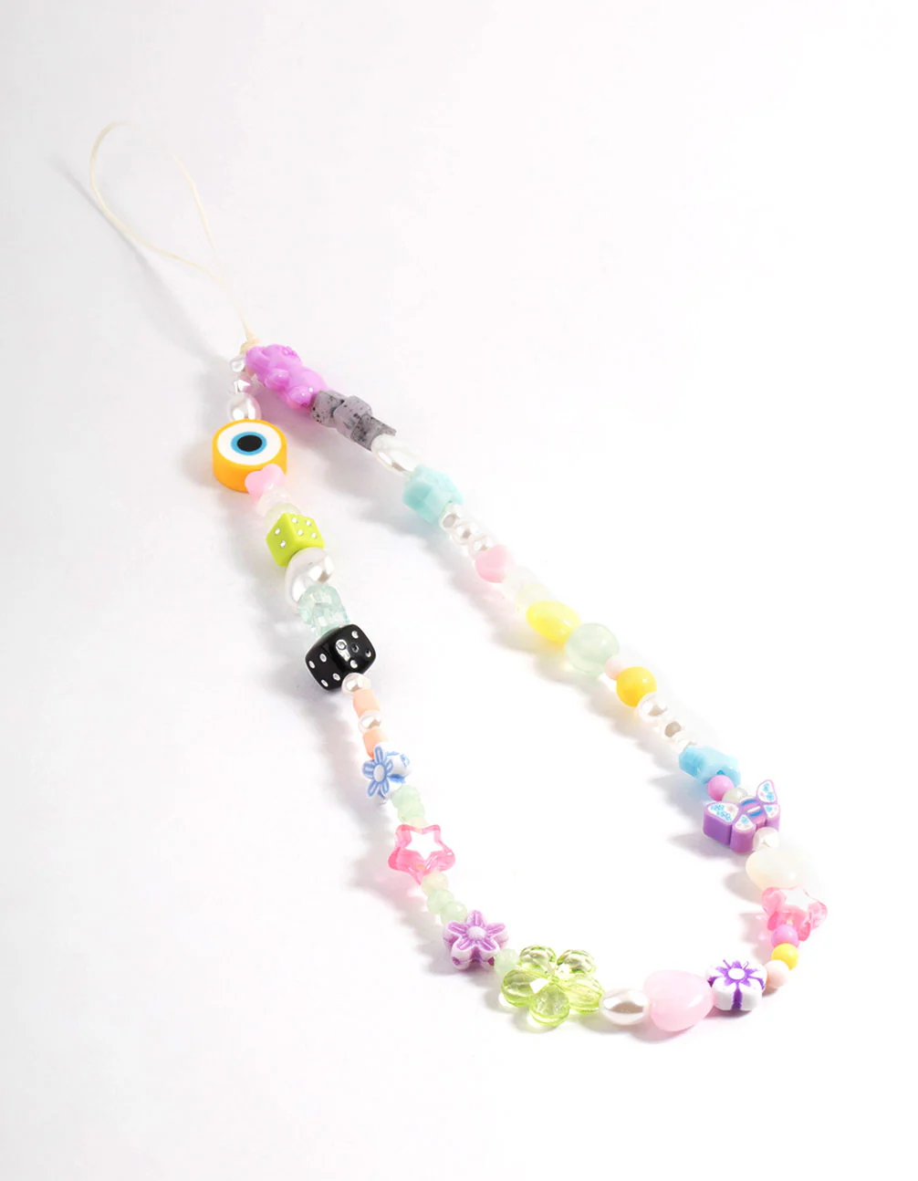 3154-dice-beaded-phone-charm-1.webp Dice Beaded Phone Charm
