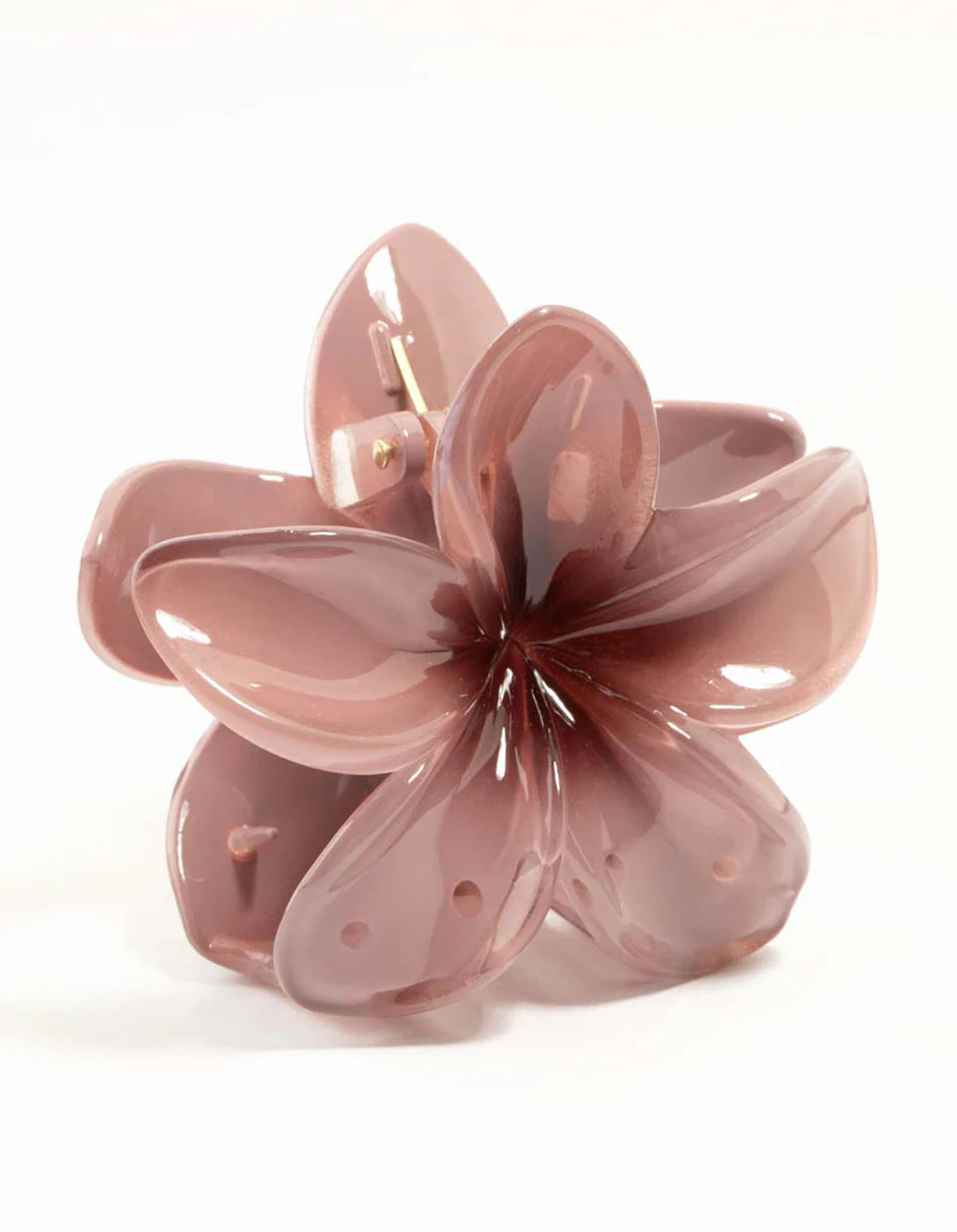 3166-dusty-pink-frangipani-hair-claw-clip-1.webp Dusty Pink Frangipani Hair Claw Clip