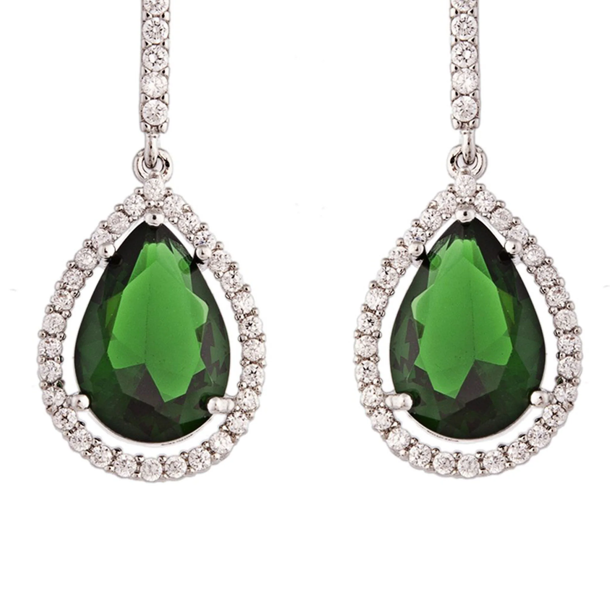 3181-emerald-diamond-simulant-drop-earrings-3.webp Emerald Diamond Simulant Drop Earrings