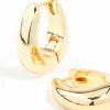 319-gold-plated-chunky-oval-huggie-hoop-earrings-6.webp Gold Plated Chunky Oval Huggie Hoop Earrings