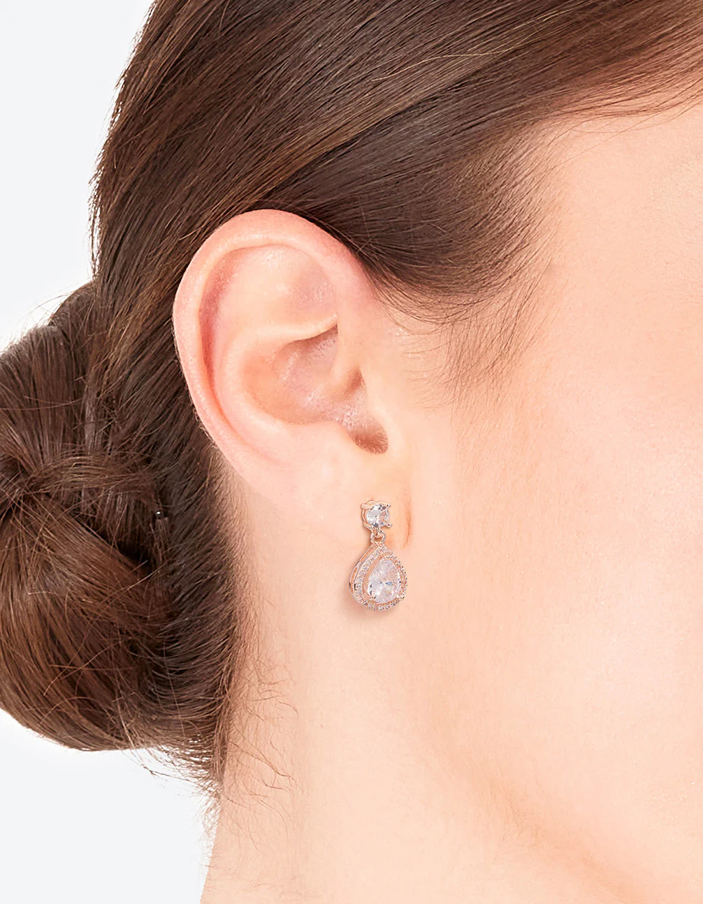 3190-encircled-mini-diamond-simulant-pear-drop-earrings-2.webp Encircled Mini Diamond Simulant Pear Drop Earrings