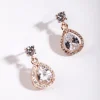 3190-encircled-mini-diamond-simulant-pear-drop-earrings-4.webp Encircled Mini Diamond Simulant Pear Drop Earrings