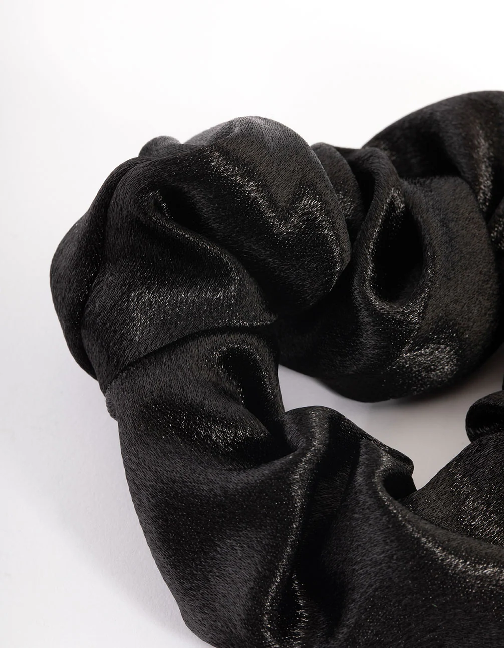 3199-fabric-black-satin-scrunchie-3.webp Fabric Black Satin Scrunchie
