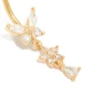 32-gold-plated-titanium-cubic-zirconia-butterfly-flower-belly-bar-2.webp Gold Plated Titanium Cubic Zirconia Butterfly & Flower Belly Bar