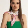 Fabric Blush Chain Print Scarf