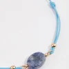 3206-fabric-dainty-semi-precious-pendant-bracelet-1.webp Fabric Dainty Semi-Precious Pendant Bracelet