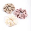Fabric Diamante Stone Scrunchie Pack