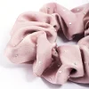 Fabric Diamante Stone Scrunchie Pack