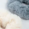 Fabric Faux Fur Scrunchie Pack