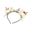 3215-fabric-floral-woodland-reindeer-headband-3.webp Fabric Floral Woodland Reindeer Headband