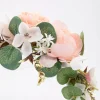 Fabric Flower & Veil Headband