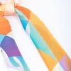 Fabric Geometric Colourful Satin Scarf