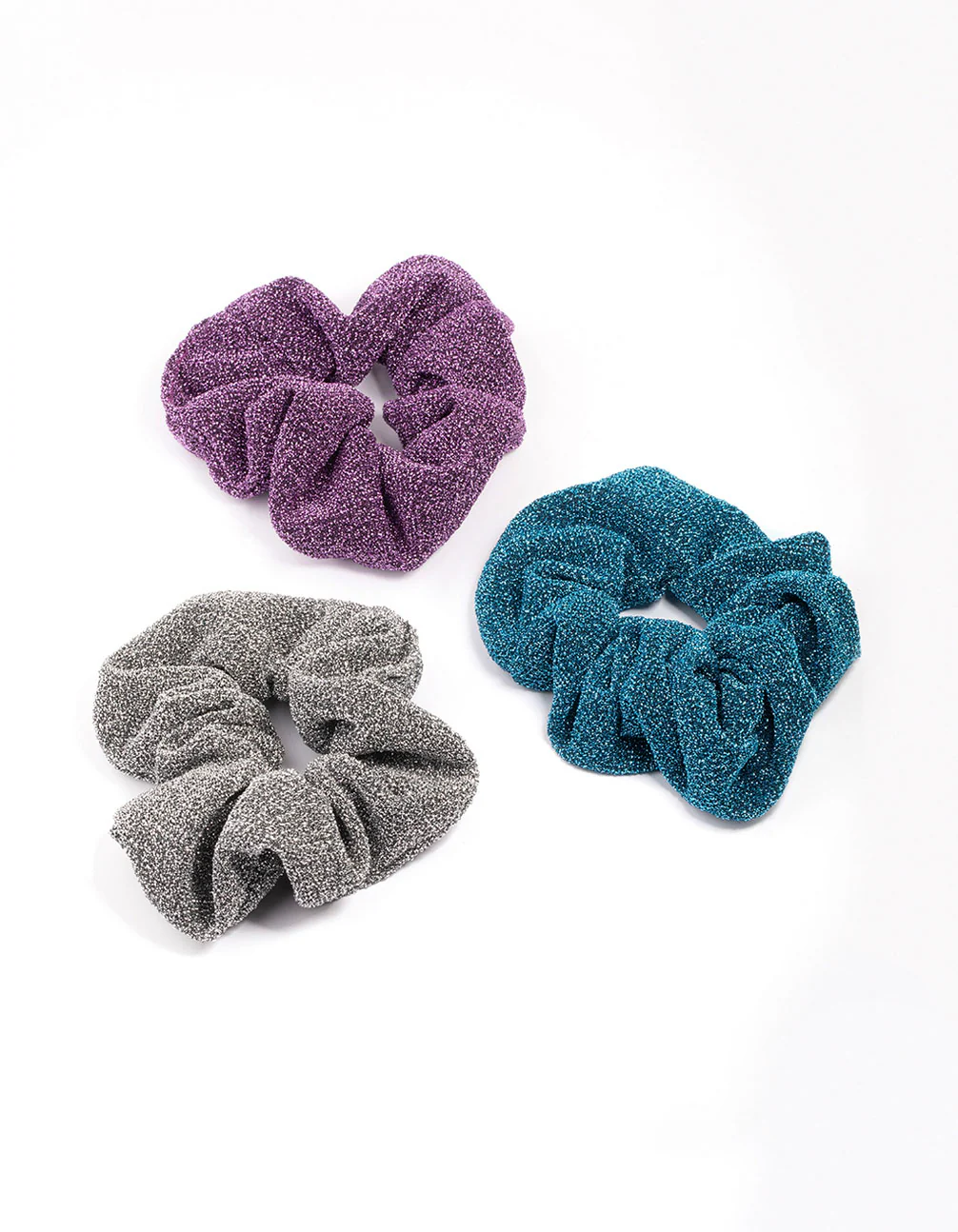 3219-fabric-glitter-hair-scrunchie-3-pack-1.webp Fabric Glitter Hair Scrunchie 3-Pack