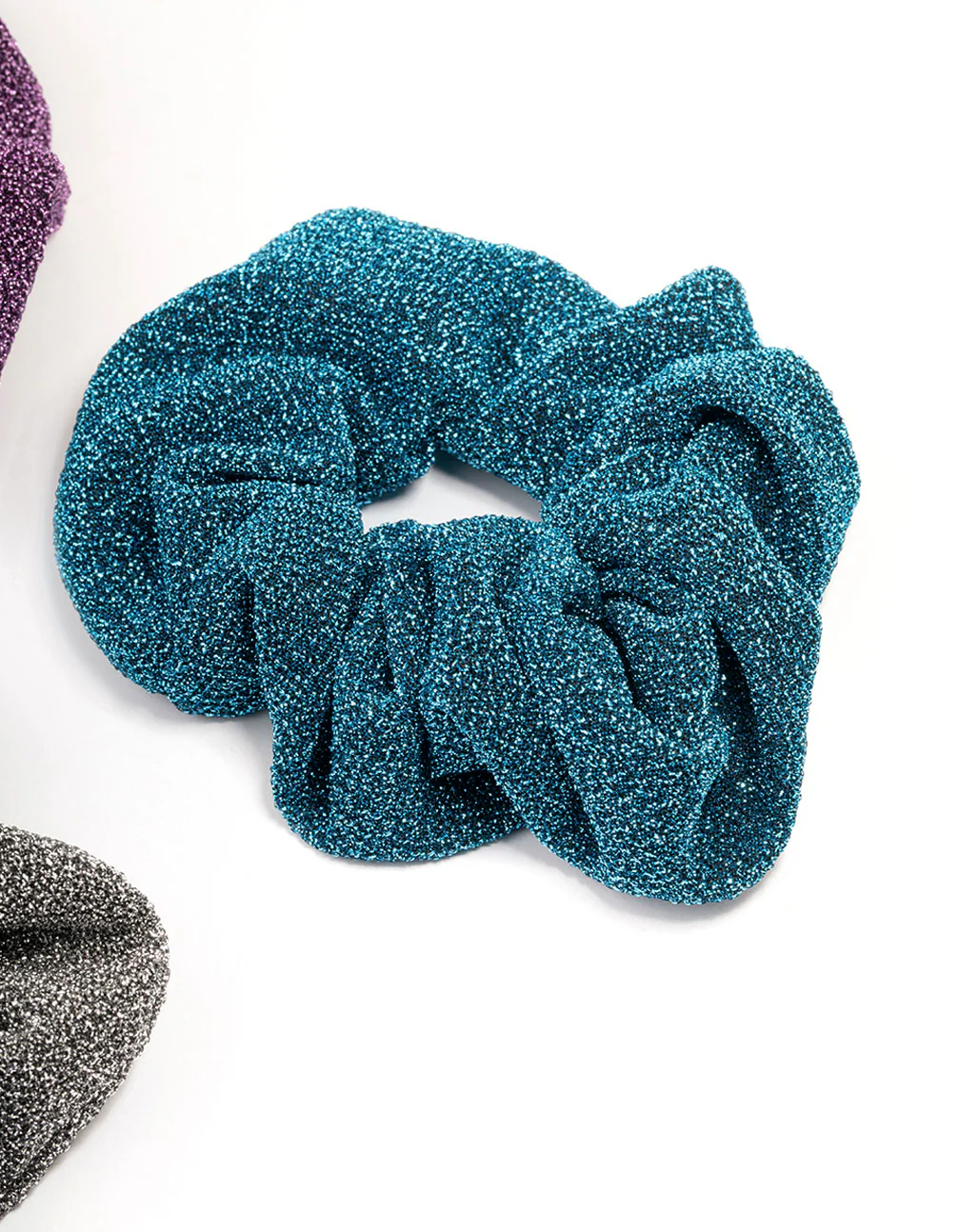 3219-fabric-glitter-hair-scrunchie-3-pack-3.webp Fabric Glitter Hair Scrunchie 3-Pack